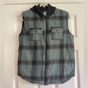 •Colorful Planet Plaid Shirt